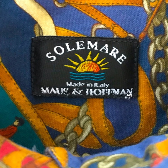 Equestrian-Solemare Collection Button down Shirt - Picture 3 of 9